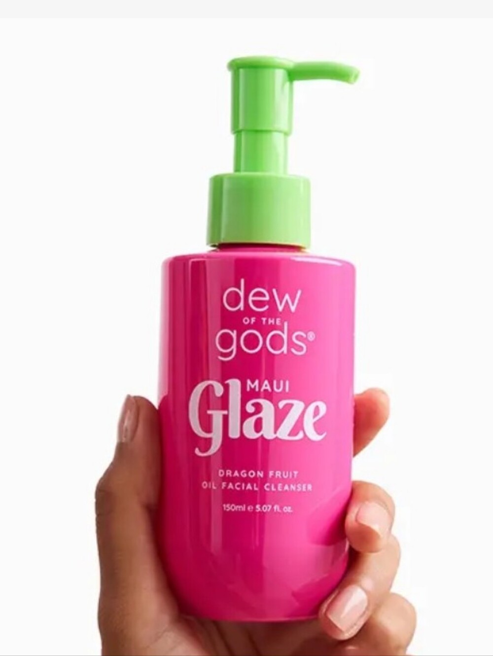 Dew Of The Gods Maui Glaze Dragon Fruit Oil Facial Cleanser